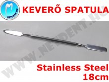 Cementkeverő Spatula - 18cm - Rozsdamentes acél