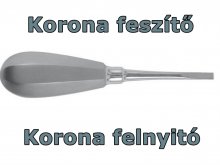 Korona feszítő - korona felnyitó - HLW - egyenes
