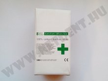 Mull lap - nem steril - 5x5cm - 100db - 8 rétegű