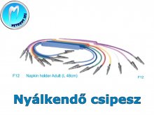 Nyálkendő csipesz - autoklávozható - 48,5cm Nyálkendő csipesz - autoklávozható - 48,5cm