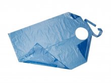 Nyálkendő - Pure - NYLON - megkötős - 200db - kék Nyálkendő - Pure - NYLON - megkötős - 200db - kék