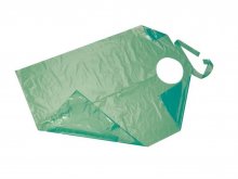 Nyálkendő - Pure - NYLON - megkötős - 200db - zöld Nyálkendő - Pure - NYLON - megkötős - 200db - zöld