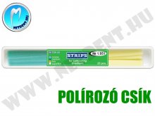 Polírozó csík - 25 db - közepes - finom