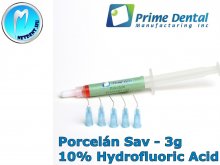 Porcelán Etch - Sav - Prime-Dent - 3g Porcelán Etch - Sav - Prime-Dent - 3g