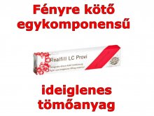 Ideiglenes tömőanyag - fényre kötő - egykomponensű - 4g - Realfill LC Provi