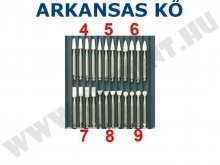 Arkansas kő - többféle - RA befogás - könyökdarabba
