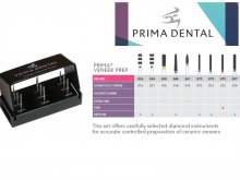 Fúró Készlet - Veneer Preparation Kit - 9db-os + állvány - Prima Dental