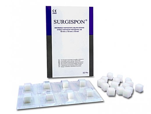 3. SURGISPON - vérzéscsillapító zselatin szivacs - 32db