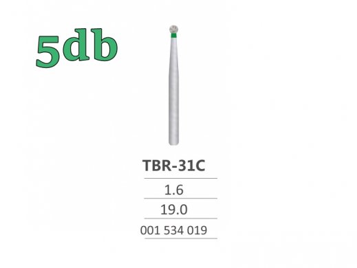 Gyémánt Fúró BR-31C - Coarse (zöld) - TOBOOM - 5db - FG befogás