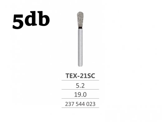 Gyémánt Fúró EX-21SC - Super Coarse (fekete) - TOBOOM - 5db - FG befogás