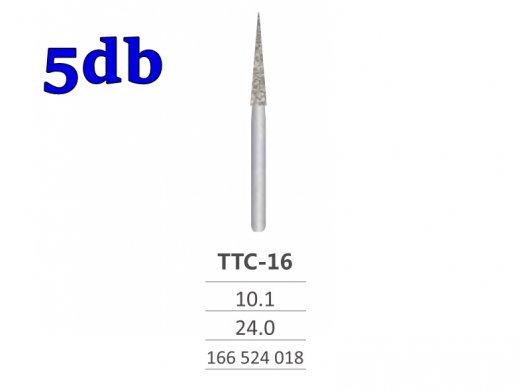 Gyémánt Fúró TC-16 - kék - TOBOOM - 5db - FG befogás