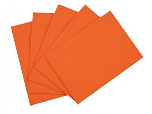 Nyálkendő - 500db - NARANCS - 33x45cm - Euronda Monoart Towel Up!