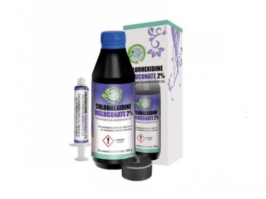 GLUCO-CHeX 2% - Chlorhexidine Digluconate 2% - 200g - Gyökércsatorna átöblítő és fertőtlenítő folyadék