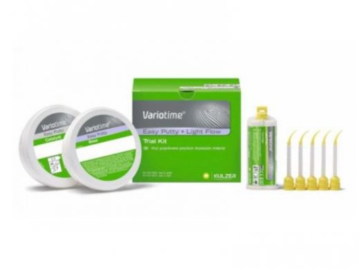 Variotime Easy Putty alaplenyomat 600ml +1x50ml Light Flow - A szilikon - TRIAL KIT