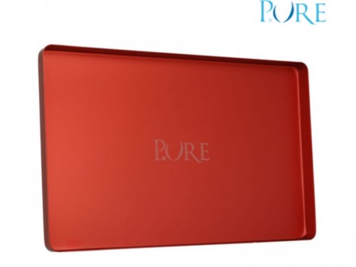 Műszertálca - tálca - Aluminium Tray - Red