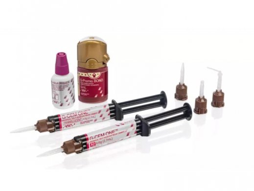 GC G-CEM ONE Universal System Kit - 2 fecskendő + G-Multi Primer + G-Premio Bond