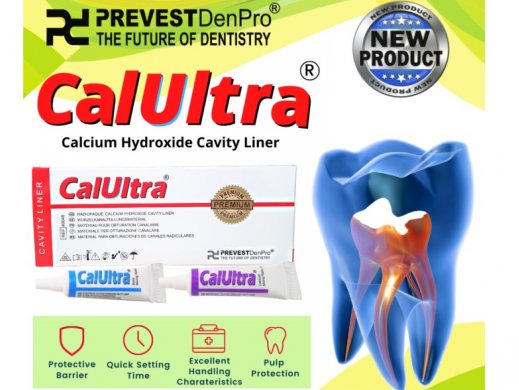 CalUltra - Radiopaque Calcium Hydroxide Cavity Liner - 24g - Prevest Denpro