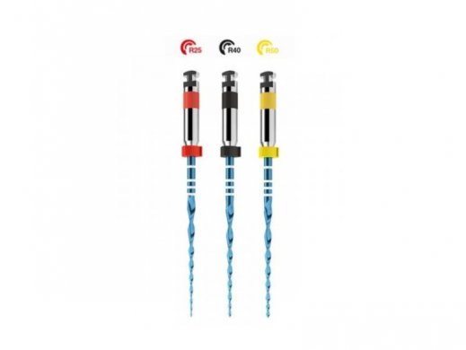 GÉPI NITI - VDW RECIPROC BLUE - 40 - 6 tű sorozat - 25 mm - FEKETE