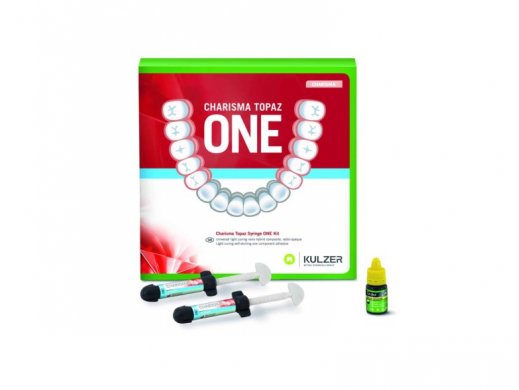 Charisma TOPAZ ONE KIT - 2x4g + 4ml GLUMA Bond Universal - UNIVERZÁLIS szín - Kulzer