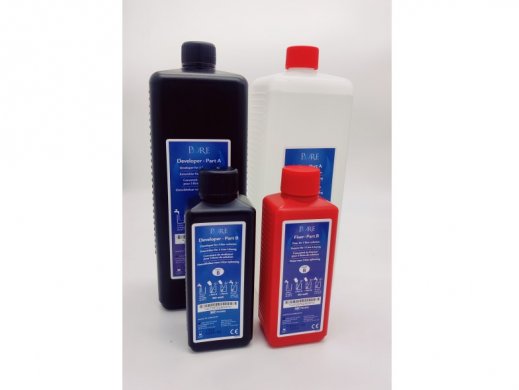 PURE X-Ray Chemical Set - Developer and Fixer - koncentrátum