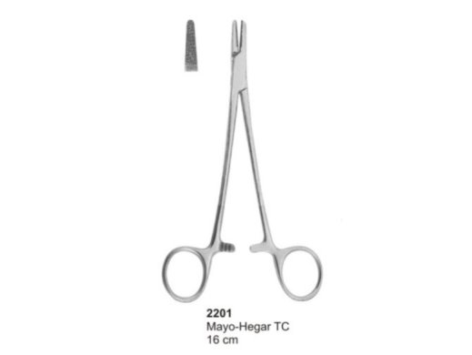 Tűfogó - Mayo Hegar TC - 16cm