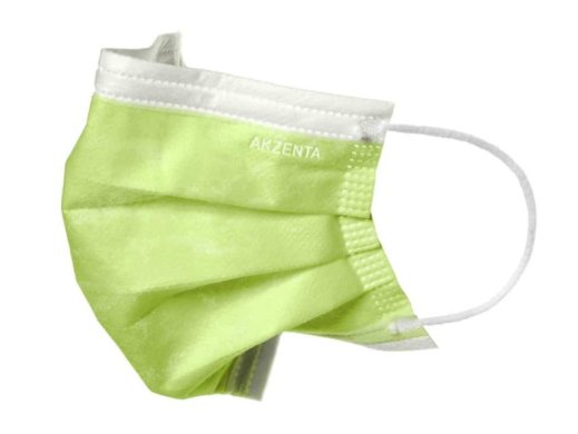 Arcmaszk - Szájkendő - Akzenta - Top Mask Plus - LIME - 3 rétegű