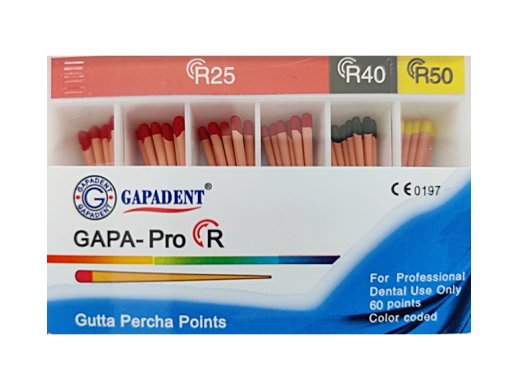 Guttapercha - Reciproc - R25 R40 R50 - GAPADENT GAPA-Pro R