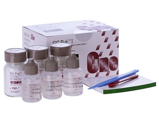 GC Fuji I ragasztó cement - 3x35g por - Tri-Pack