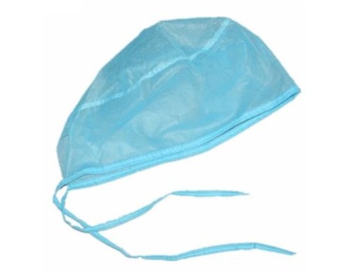 Műtős sapka - 100db - KÉK