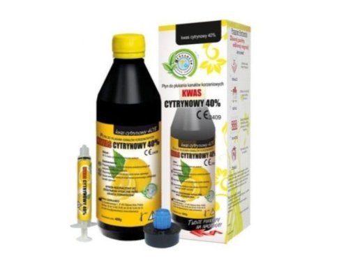 Citric Acid - Citromsav 40% - 200g - Gyökércsatorna átöblítő folyadék - Cerkamed
