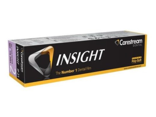 Carestream Insight - The Number 1 dental X-ray film - 3,1x4,1cm röntgenfilm - 150db/doboz