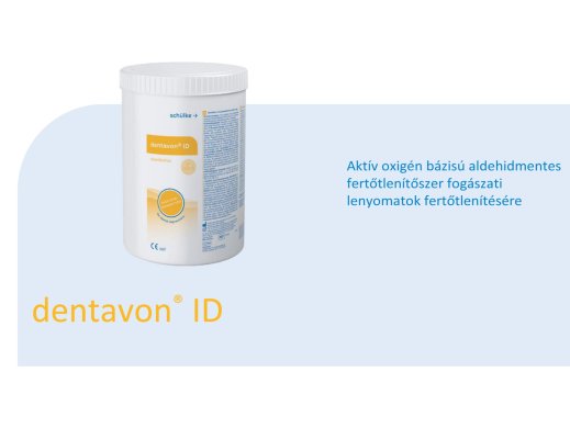 Dentavon ID - 900g - lenyomat fertőtlenítő granulátum - Schülke
