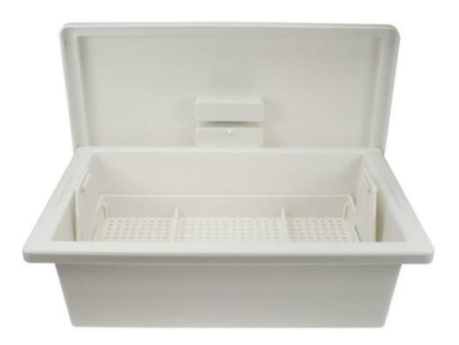 Műszerfertőtlenítő - fertőtlenítő kád - 3 liter - 35x23cm