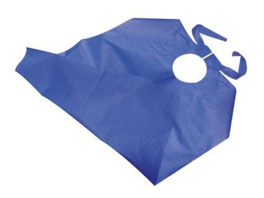 Nyálkendő - 58x60cm - sötétkék - tekercses - 80 darab - 2 rétegű - PURE