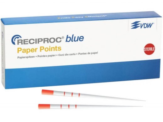 Papírcsúcs - Reciproc Blue 25 - V040259029025 - VDW