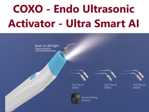 COXO ENDO Ultrasonic Activator - Ultra Smart AI