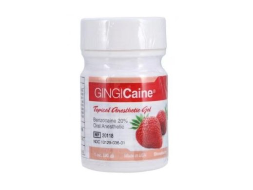 Érzéstelenítő zselé - EPER íz - Érzékenység csökkentő - GINGICaine - 30g