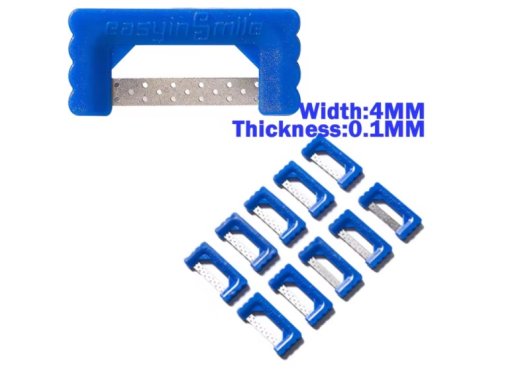 IPR Orthodontic Reusable Finishing Interproximal Reduction Stripping System - BLUE