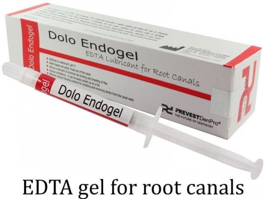 DOLO 17% EDTA Gel with 10% Carbamide Peroxide for Root Canals
