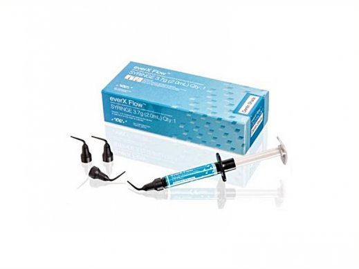 GC everX Flow Syringe 2ml (3.7g) Dentin shade
