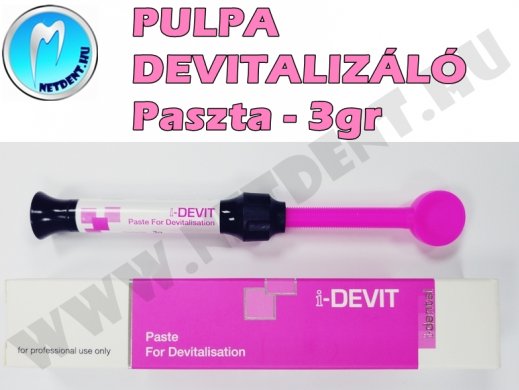 i-DEVIT - Pulpa Devitalizáló Paszta - 3g - fecskendő - a Depulpin helyettesítésére