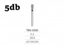 Gyémánt Fúró EX-21SC - Super Coarse (fekete) - TOBOOM - 5db - FG befogás