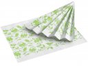 Nyálkendő - 33x37cm - Paradise Edition - 500 darab - Akzenta - LIME