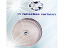Fogékszer - kristály - 5db - HALVÁNY KÉK - 2mm