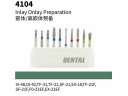 Fúró Gyémánt Készlet - Inlay & Onlay Preparation - 10db-os - FG befogás - 4104