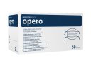 Arcmaszk - 50db - Mercator Medical Opero - 3 rétegű gumis sebészi - FEHÉR