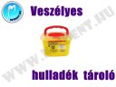 Veszélyes hulladék tároló doboz - 2,7 liter