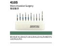 Fúró Gyémánt Készlet - Micro Invasive Surgery - 10db-os - FG befogás - 4105