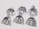 Lenyomatkanál készlet - 6 db-os - stainless steel - S,M,L - nem perforált