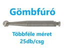Gömbfúró - ACÉL fúró - 010,012,014,016,021,023,025,027 - TÖBBFÉLE MÉRET - RA befogás